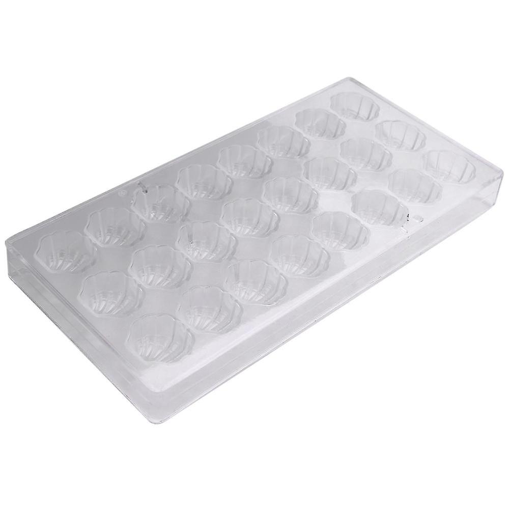 Shell Shape Hard Chocolate Mold 3d Sea Shell Polycarbonate Clear Ice Jelly Candy Mould