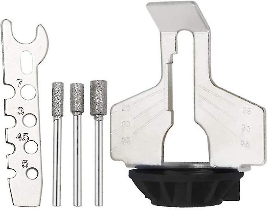 Chainsaw Sharpening Kit Electric Grinder Sharpening Polishing Attachment Set Saw Chains Tool
