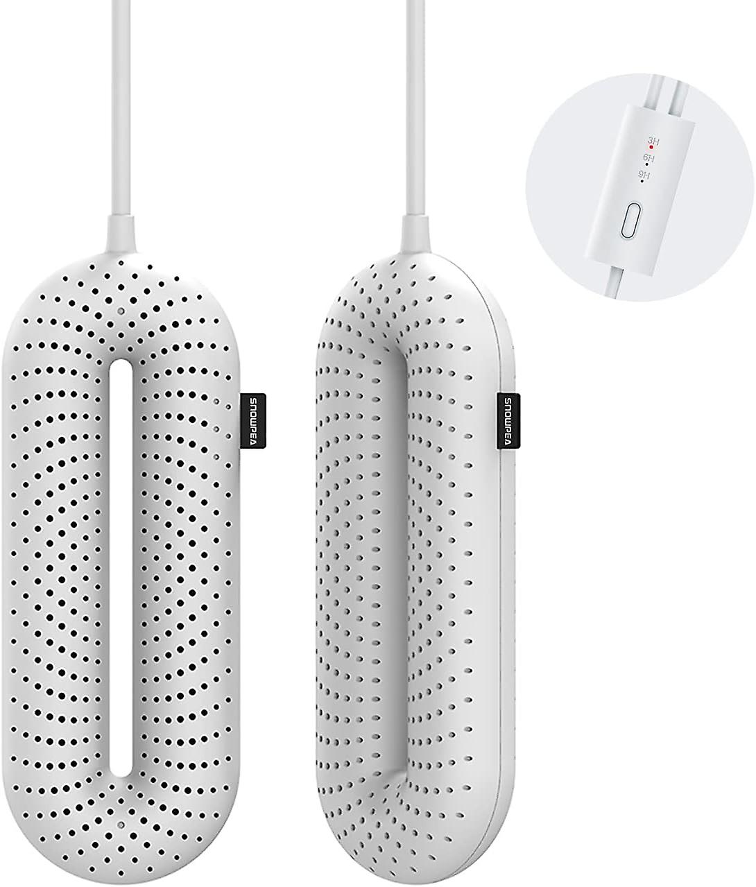 Ski boot dryer with automatic timer  white  deodorizing and disinfecting function