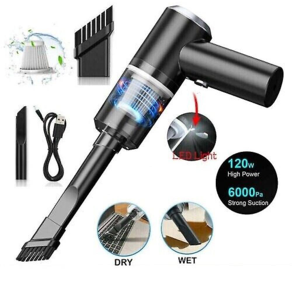 USB recargable Wireless Vacuum Cleaner Car Handheld Vaccum Mini Power Suction