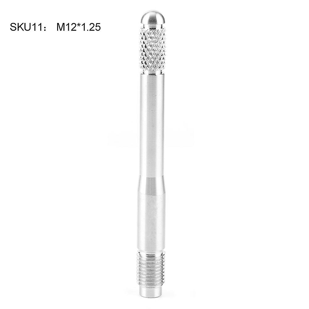 Tire Locating Pin Wheel Mount Removal Alignment Tool Stainless Steel M12 Universal Silver M12 x 1.25