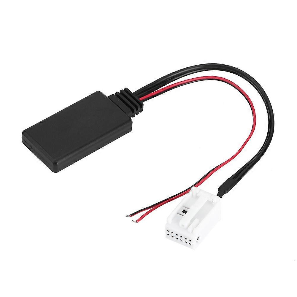 12 Pins Audio Cable compatible with Bluetooth Auxiliary Adapter Accessories Fit compatible with E60 E61 E63 04-10