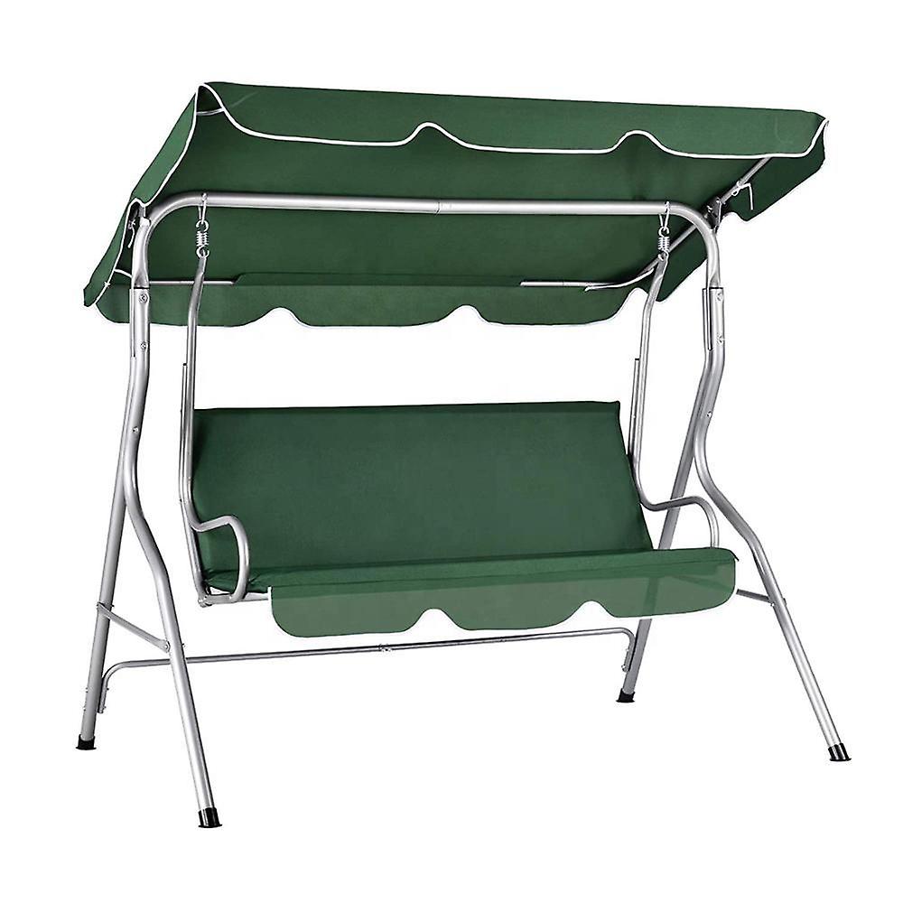 ガーデンスイングシート用210D交換用キャノピースイングシート用防水スイングキャノピー交換用サンシェードロッキングガーデンアンチUV