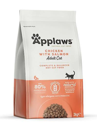Applaws Kylling & Laks Kornfrit kattefoder (Katte, Mad, Foder)