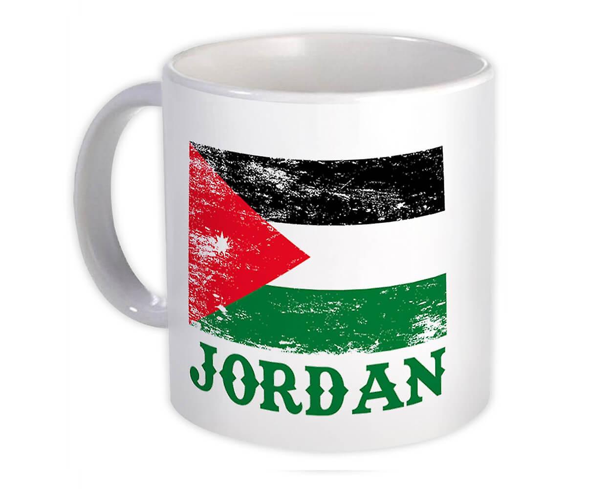 Geschenkbecher: Jordania Distressed