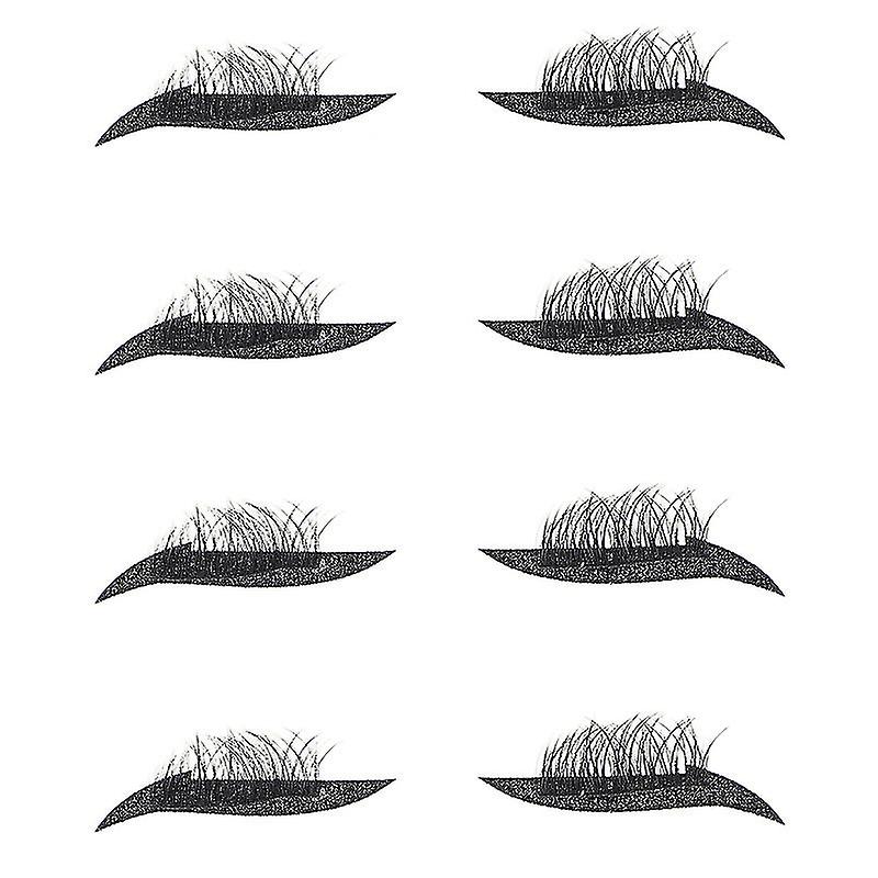 4pair Makeup Eyelash Sticker