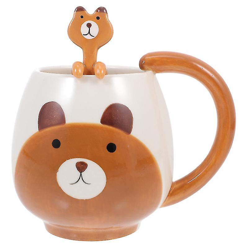 1set Water Cup With Spoon