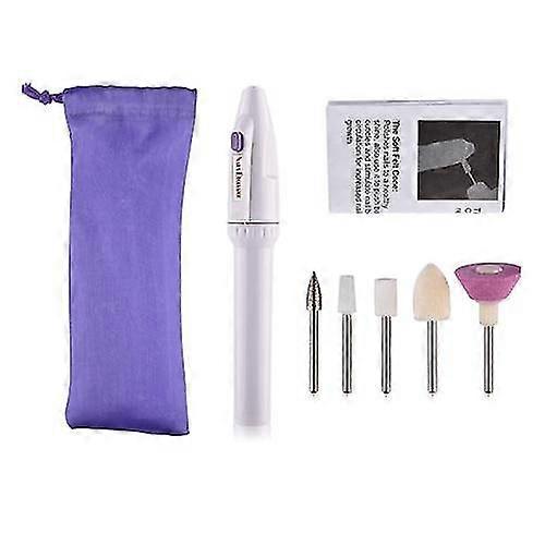 Mini Electric Nail Machine Milling Drill Bits Set