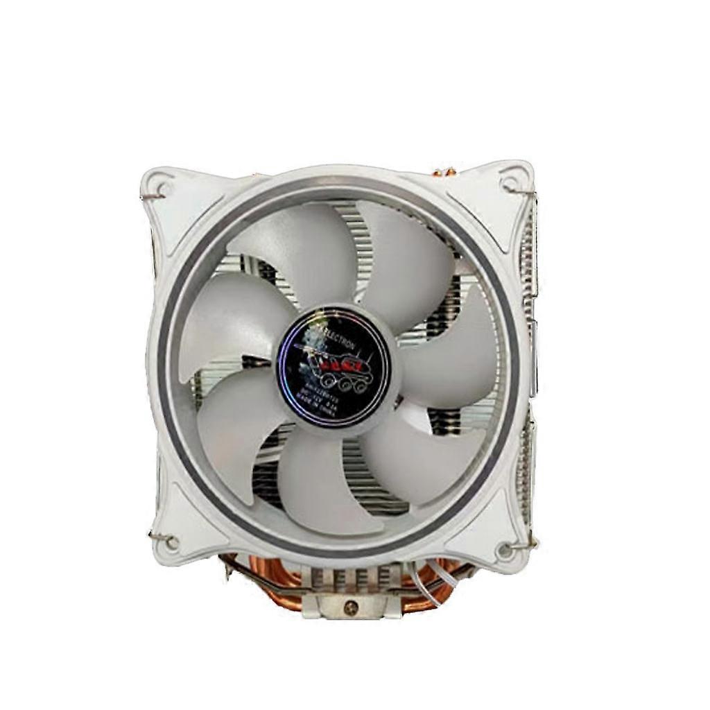  Silent PWM Fan Radiator RGB CPU Cooler 4 Heat Pipe for intel/for amd/LGA 775/1156