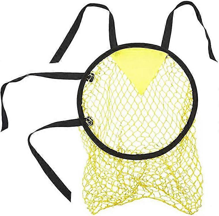 2 Pieces-Football Goal Goal Net-Yellow-Football Training Shooting Goal-Youth Free Kick Practice Shooting Net-45*60cm