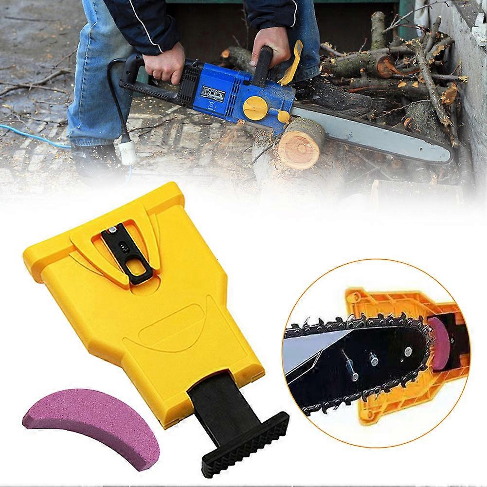 Chainsaw Teeth Sharpener Woodworking Self Sharpening Grinding Tool for Chainsaws