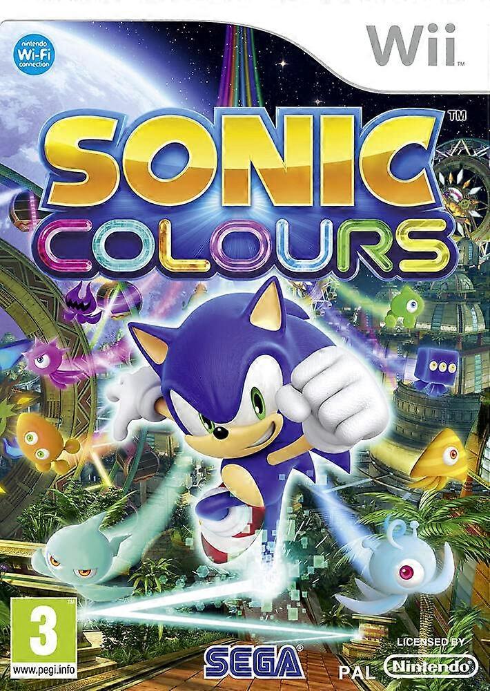 SONIC COLOURS - - PAL - New & Sealed