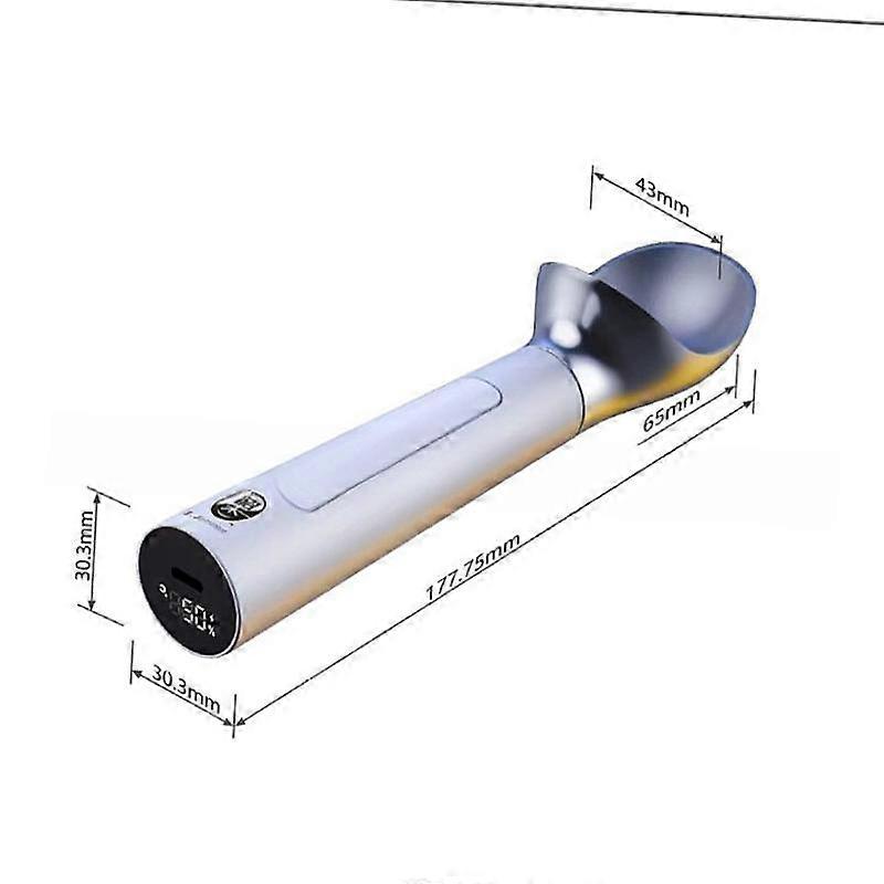 Ice Cream Scoop Stainless Steel Ice Cream Spoon Easy to Scooping and Release