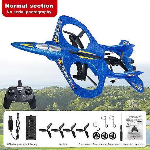 RC Plane With HD Camera 2.4G Radio Remote Control Aircraft Wide Angle Camera 360 Tumbling RC Fighter EPP Foam RC Toy Kid Gifts