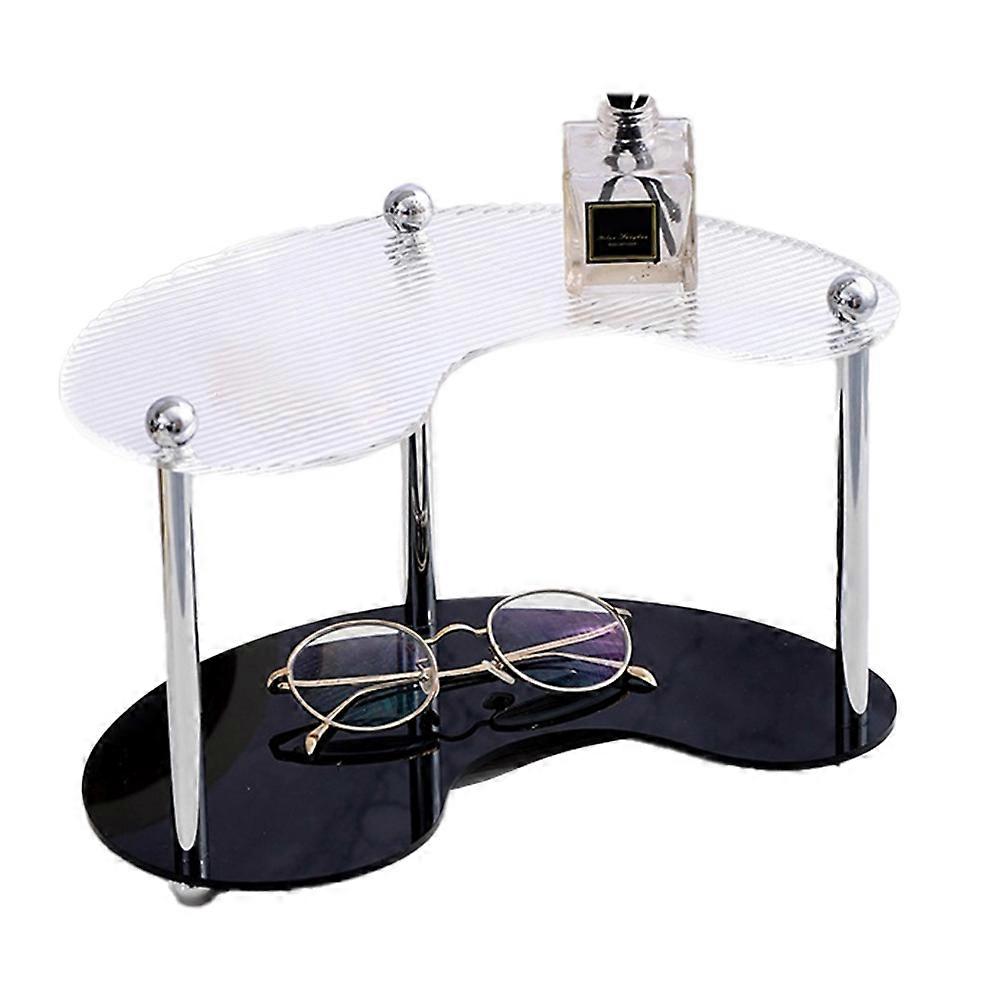 化粧品棚 寝室用ドレッサー スキンケア製品 香水ディスプレイラック ケーキディスプレイラック B