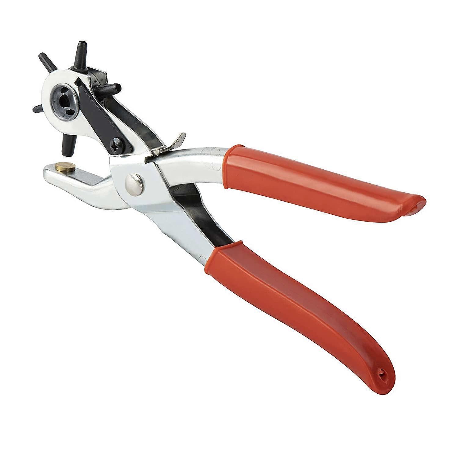 Professional Heavy Duty Leather Hole Punch-Revolving Leather Belt