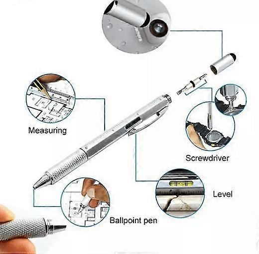 6 in 1 Multi-functional Stylus pen 2PCS