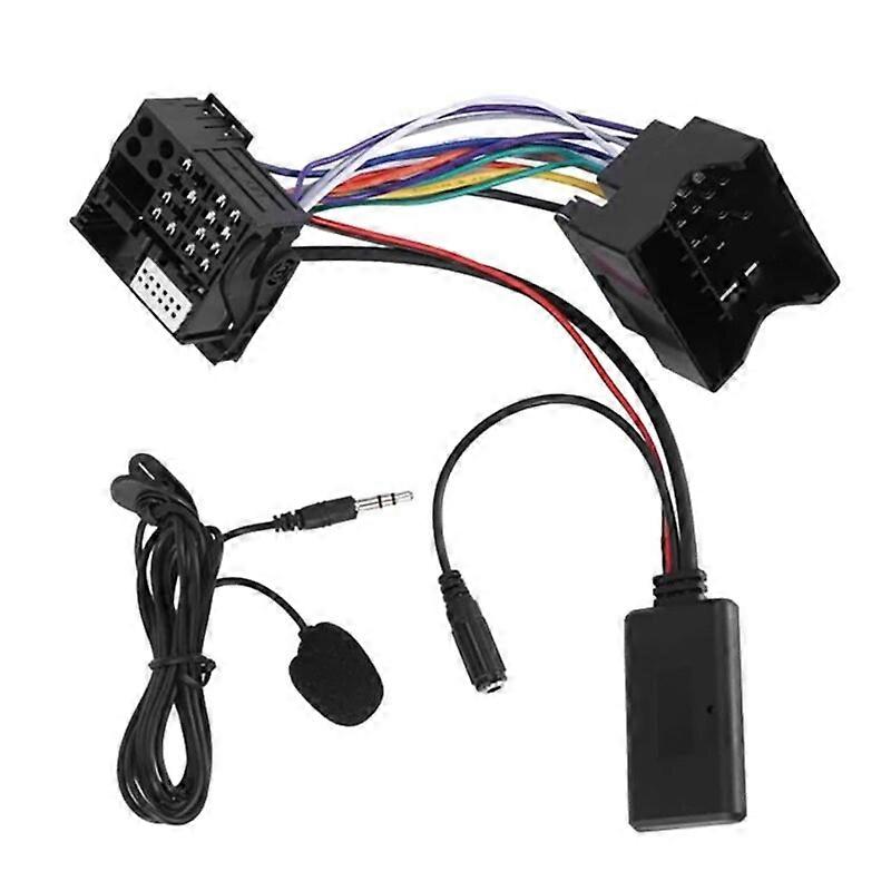 Wireless Radio Cable Adapter Connector Universal Car Aux Music Receiver For E60 E61 E63 E64 E81 E87 E70 E90 E91 E92 E93