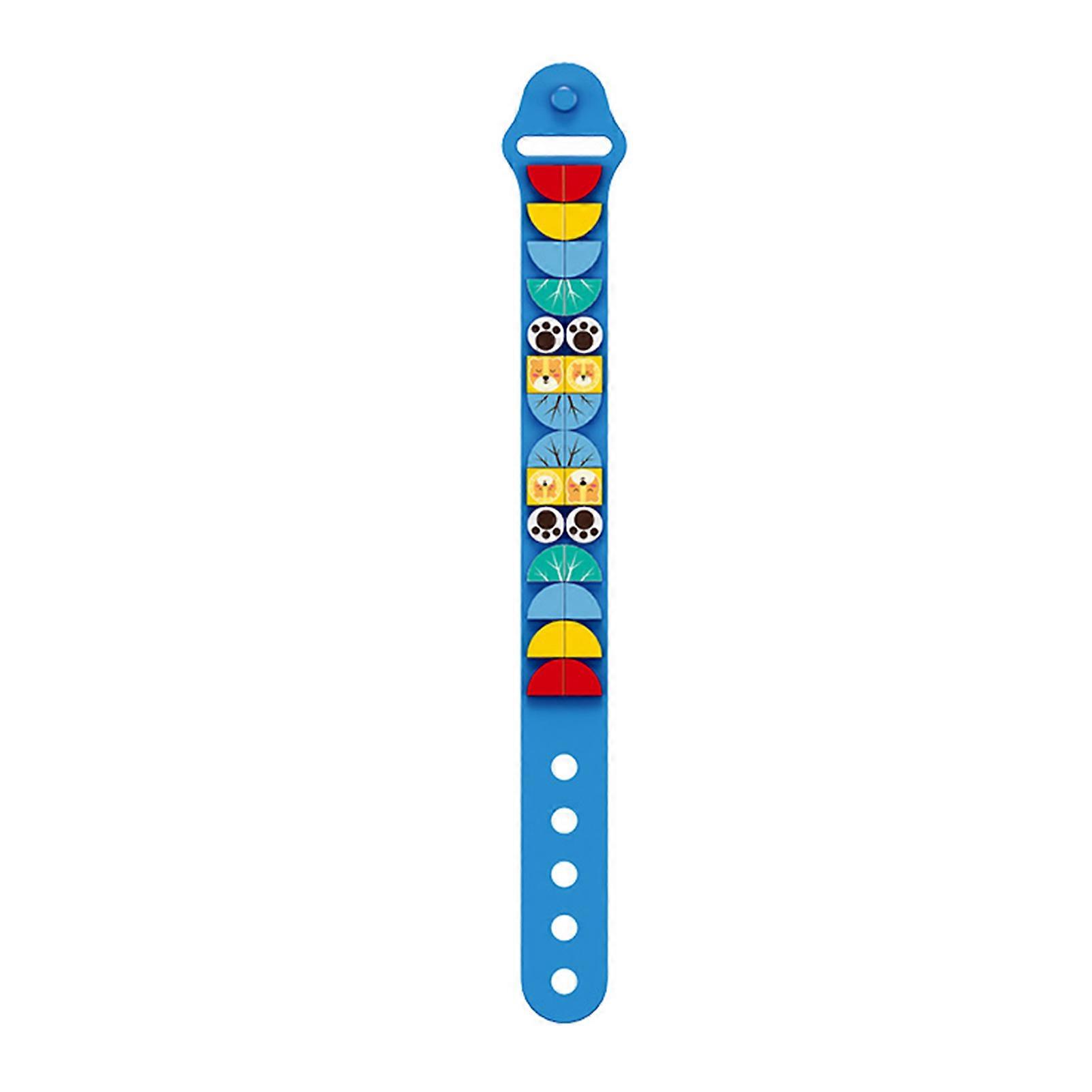 Cartoon Building Block Bracelet for Children Hand-Made Bracelet Making Tool for Birthday Party