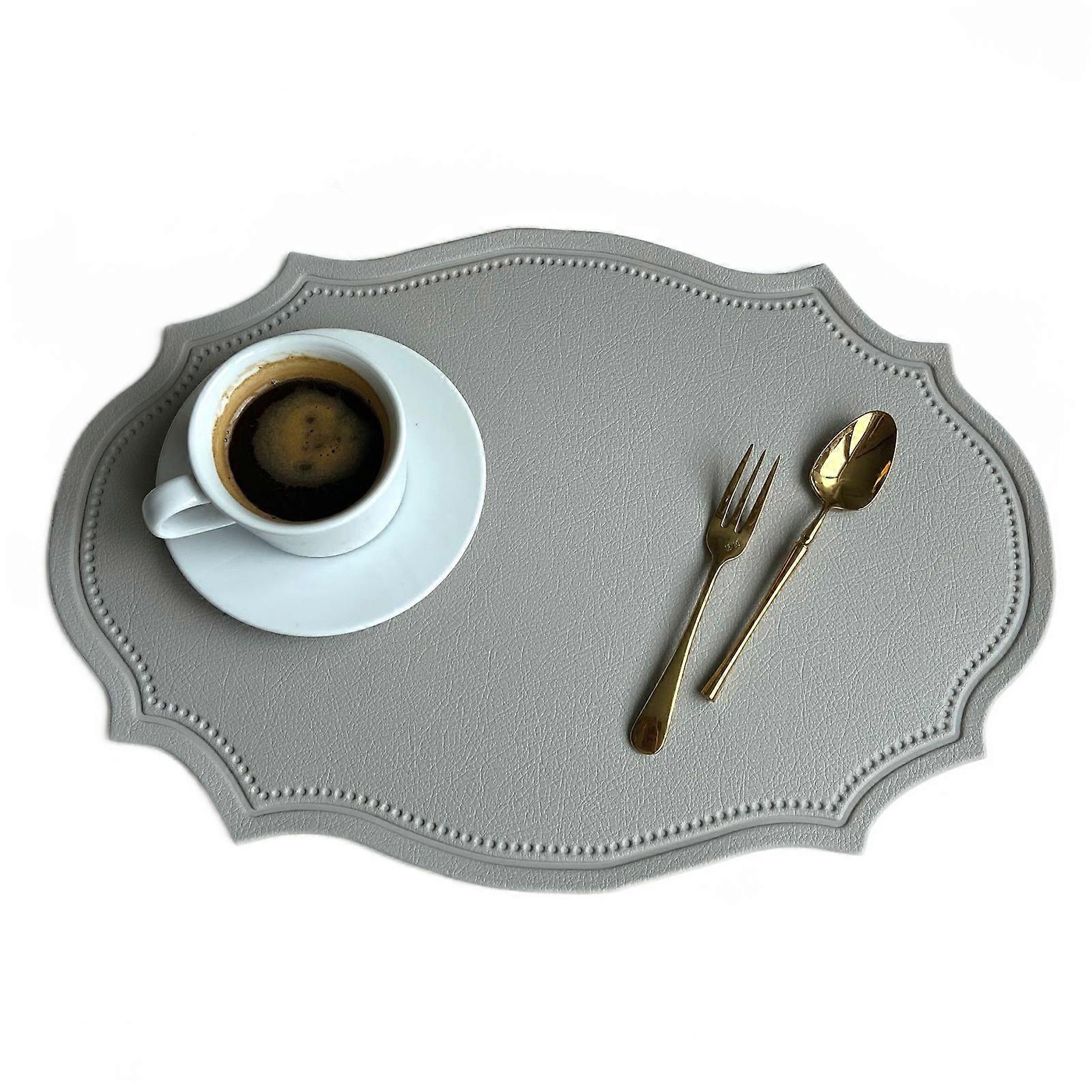 Waterproof PVC Placemat Multifunctional Heat-Resistant Table Pad for Home