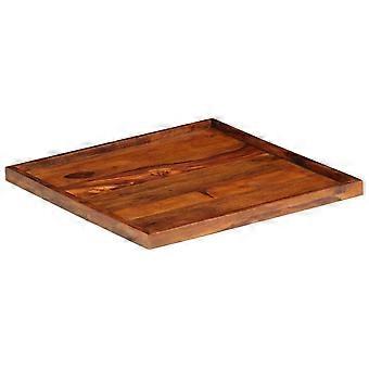 Serving Tray Solid Sheesham Wood 50x50 Cm