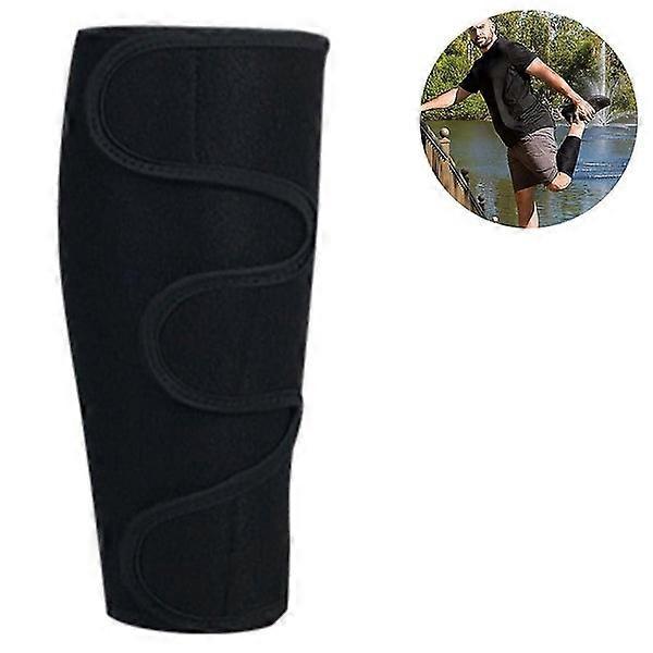 Calf Brace: Adjustable Shin Splint Support & Lower Leg Compression Wrap