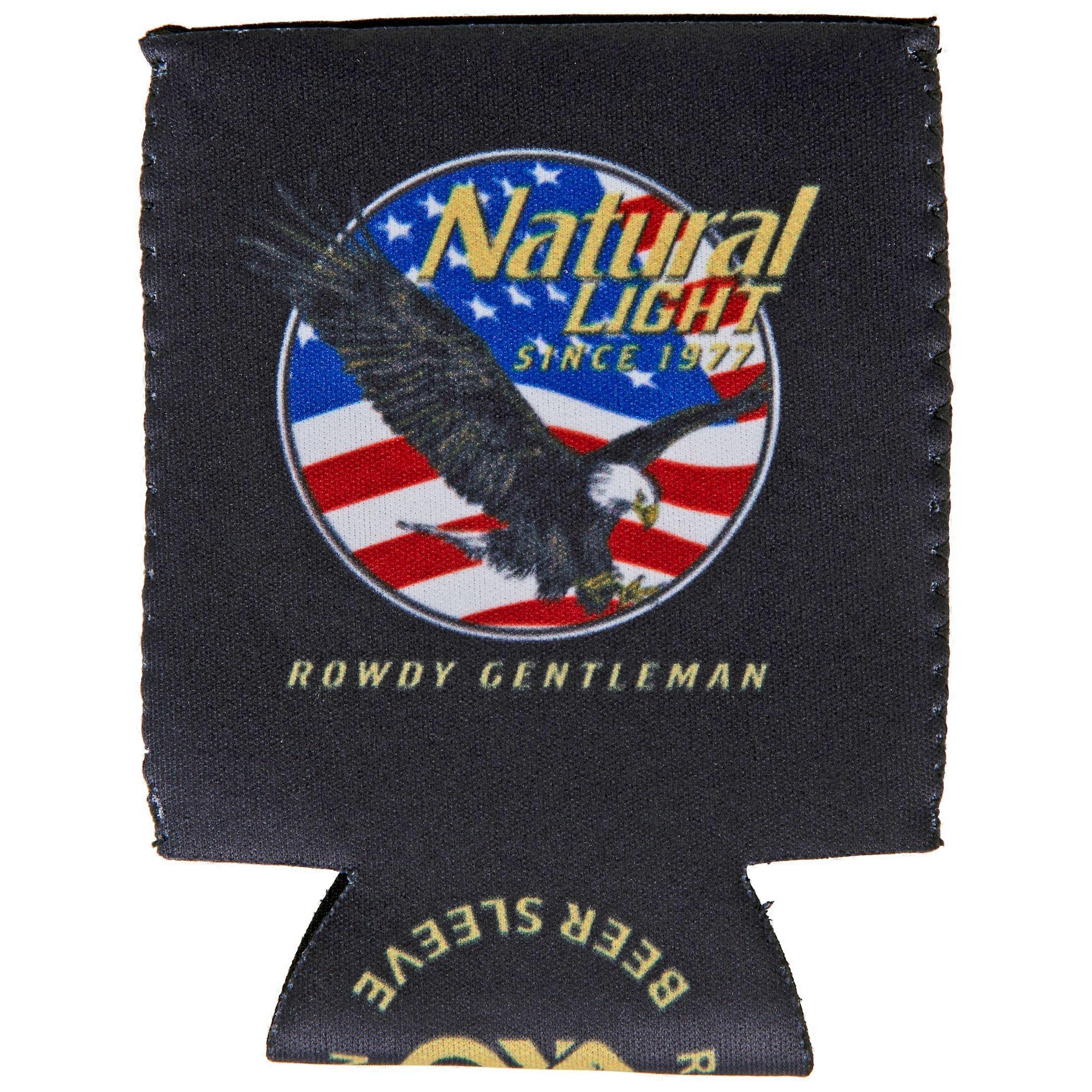 Natural Light Since 1977 Rowdy Gentleman Can Cooler