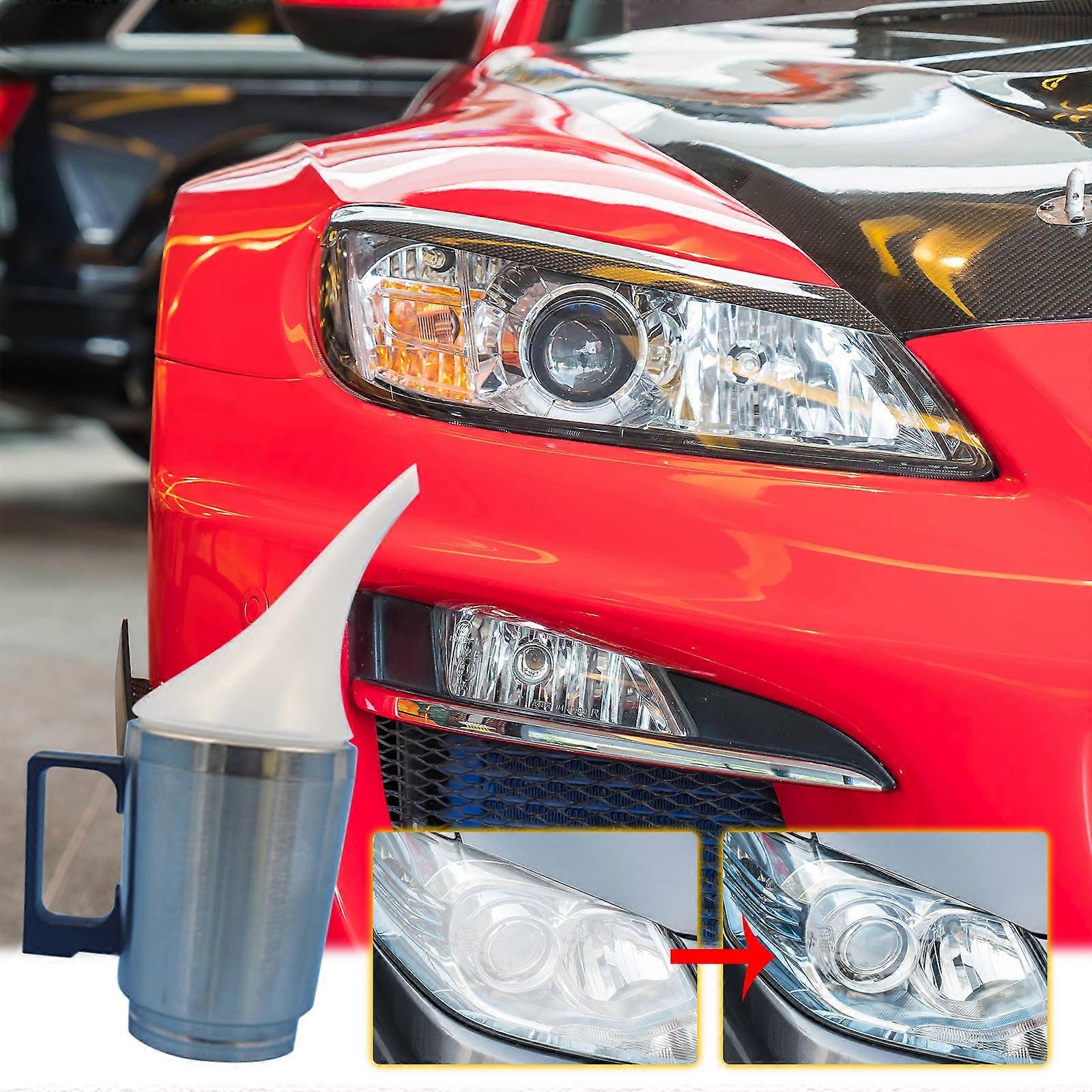 Auto Headlight Repair And Refurbishment Coating Set Atomizing Cup +200ml Repair Solution + Full Set Of Polishing Tools FLYE242195