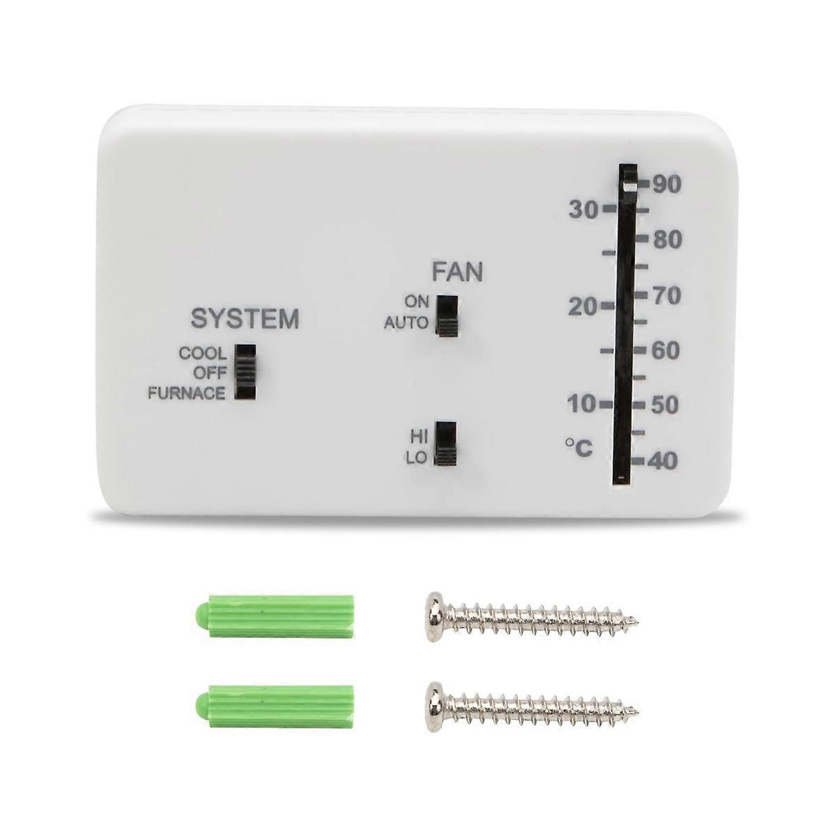 RV Thermostat, RV Analog Thermostat Replacement for (Cool Only/Furnace) 3106995.032