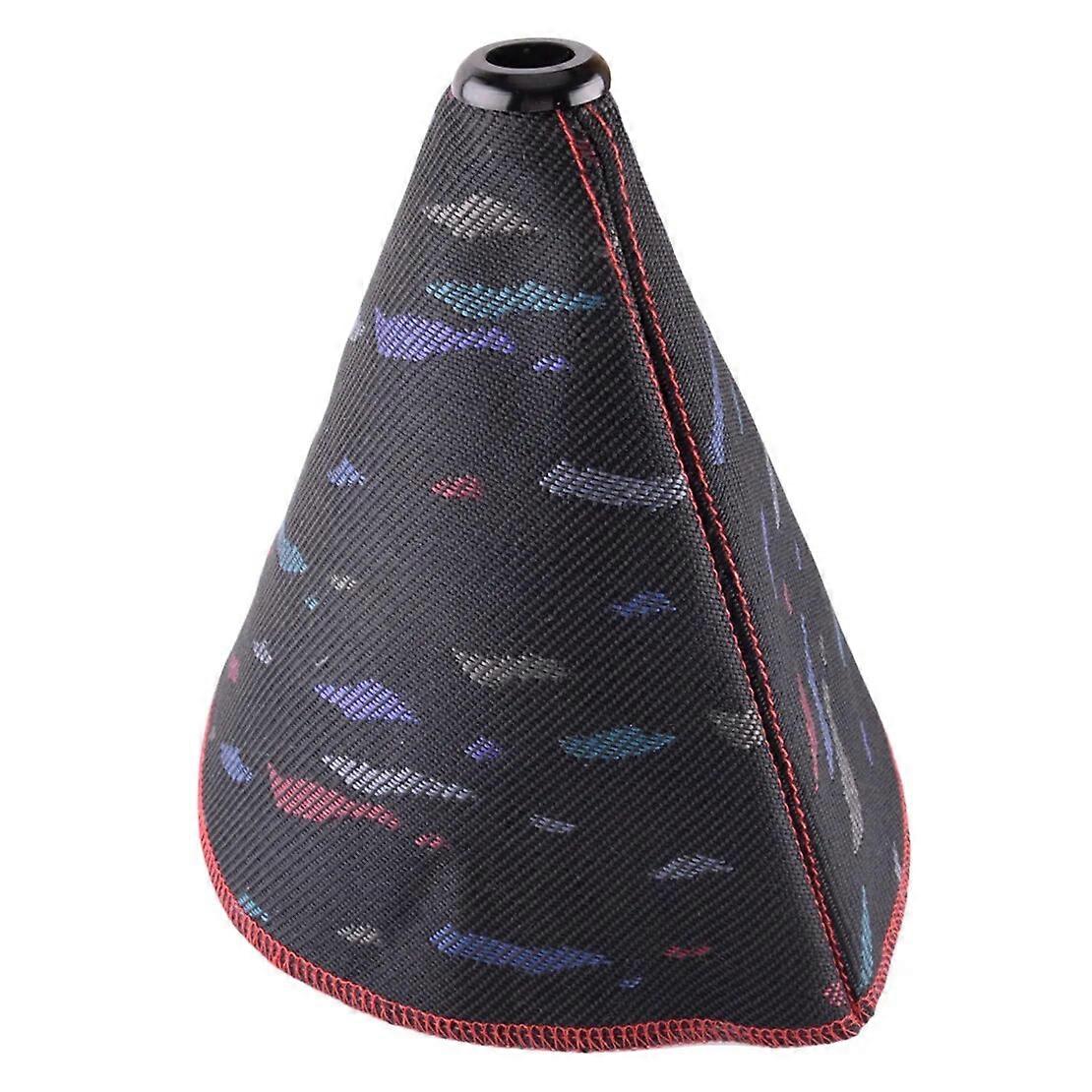 Universal Car Gear Shift Knob Boot Stick Gaiter Shifter Lever Cover Automatic & Manual Transmission Colorful Pattern
