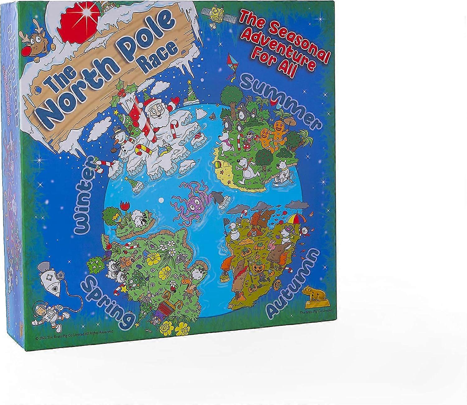 The North Pole Race Board Game