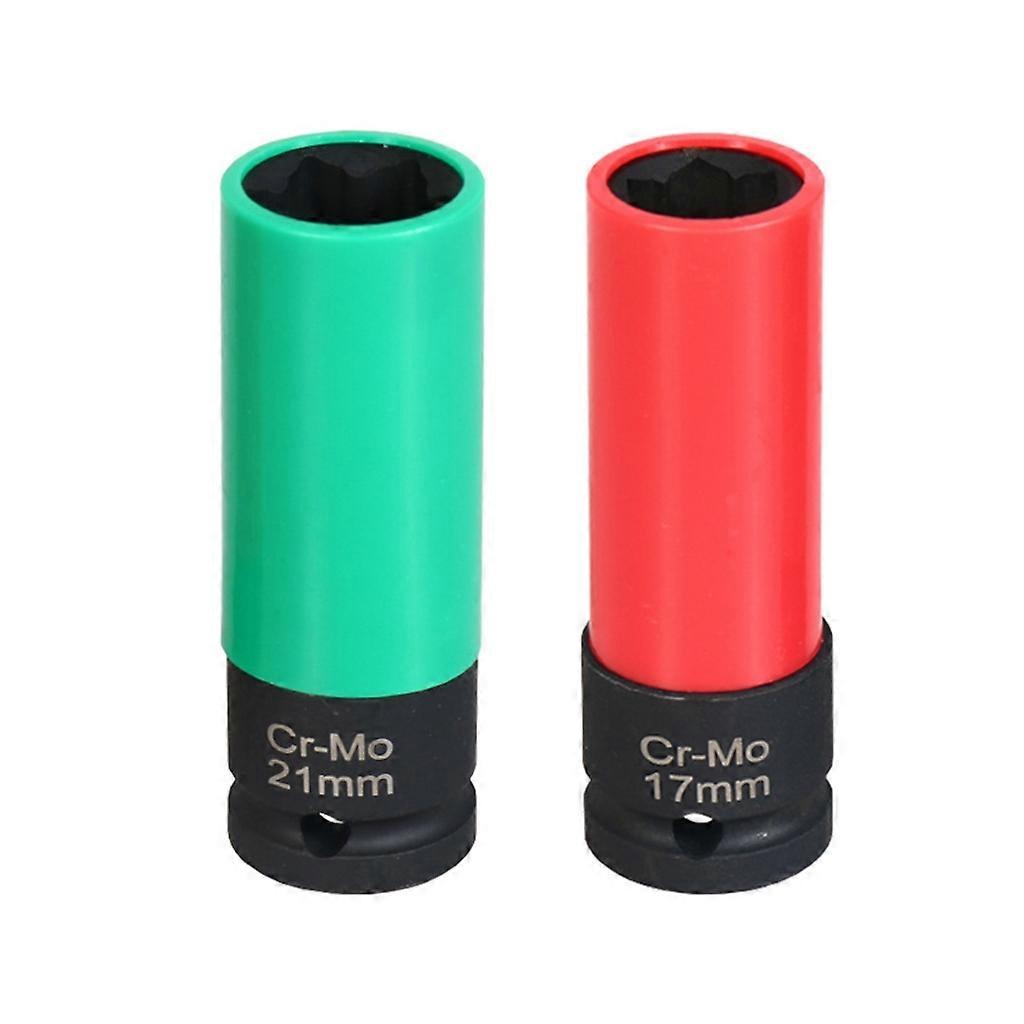 Lug Nut Socket Flower Designs Replacement for S Class 17mm/21mm Sleeve