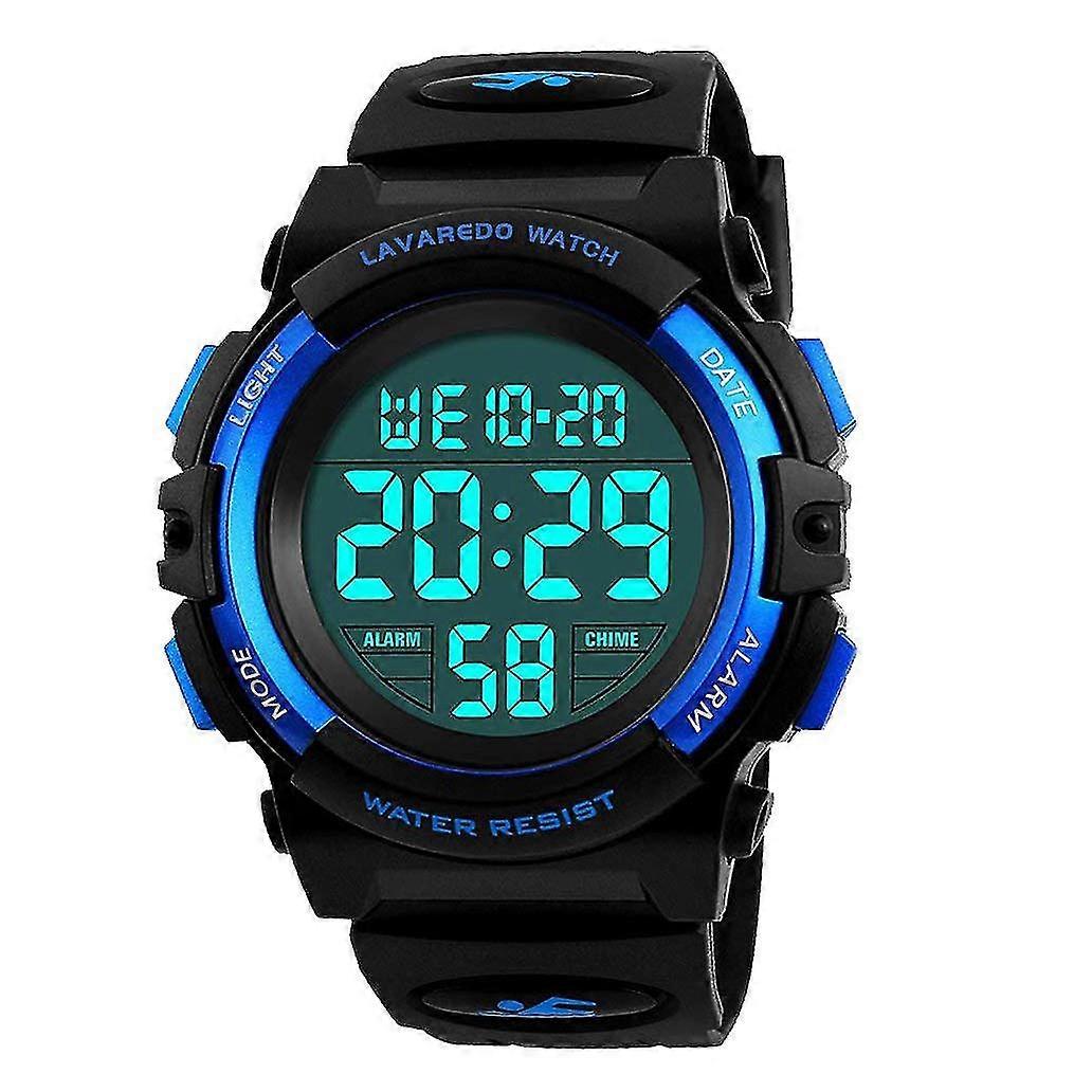 Kids Watch,boys Watch For 6-15 Year Old Boys,digital Sport Outdoor Multifunctional Chronograph Led 50 M Waterproof Alarm Calendar Analog Watch For Chi