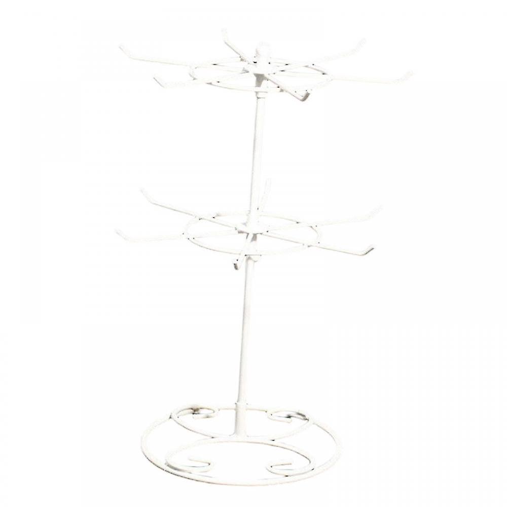 Jewelry Display Stand Hanging 2 Layer For Necklace Earrings Studs
