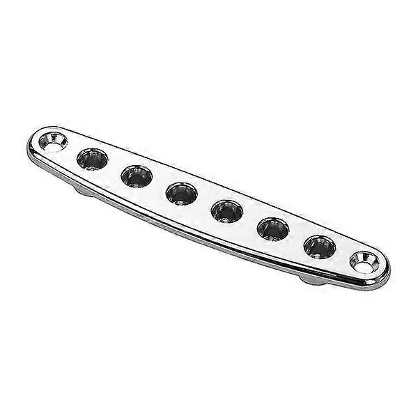 1 String Plate 2 Screws Silver