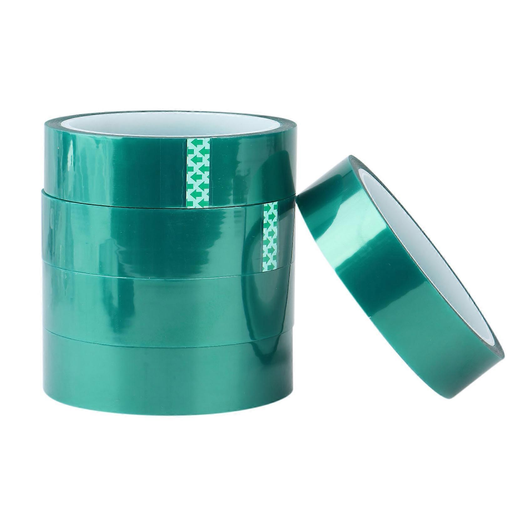 5PCS 25MM x 33M Heat High Temperature Insulation Electronics Industry Welding Polyimide Tape