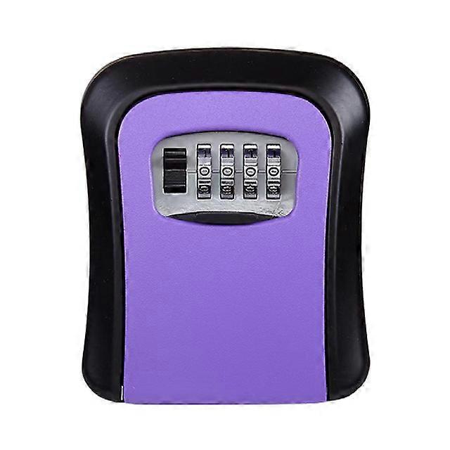 JWL-Weatherproof Wall-mounted Key Safe Password Key Box Key Lock Box