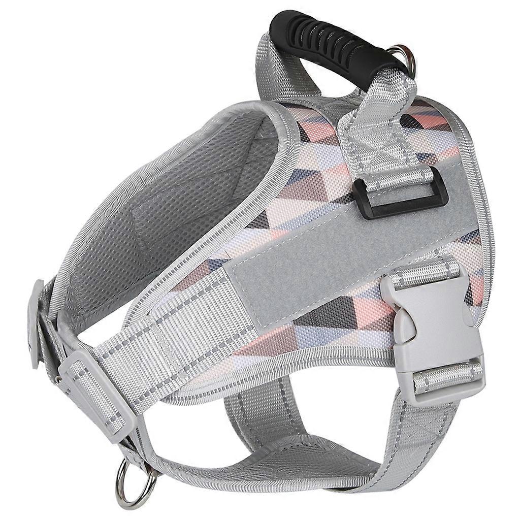 Dog Breathable Mesh Vest Collar Soft Chest Strap for Medium Large Pets