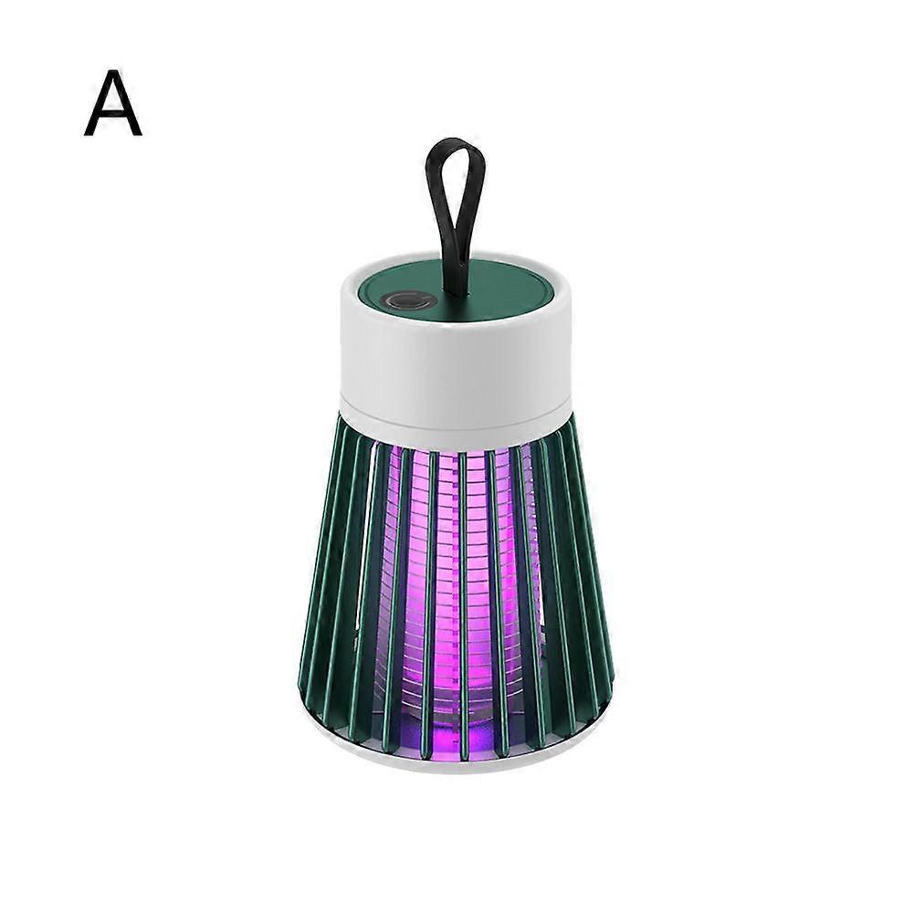 thumbnail interactive-video image 1 of USB Electric Mosquito Killer Lamp – LED Insect Zapper – Fly Trap Indoor/Outdoor – Black 1 of 5