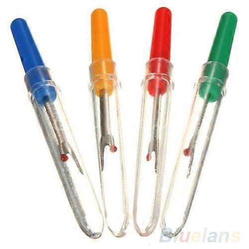 4Pcs Plastic Handle Craft Thread Cutter Seam Knife Stitch Unpicker Sewing Tool