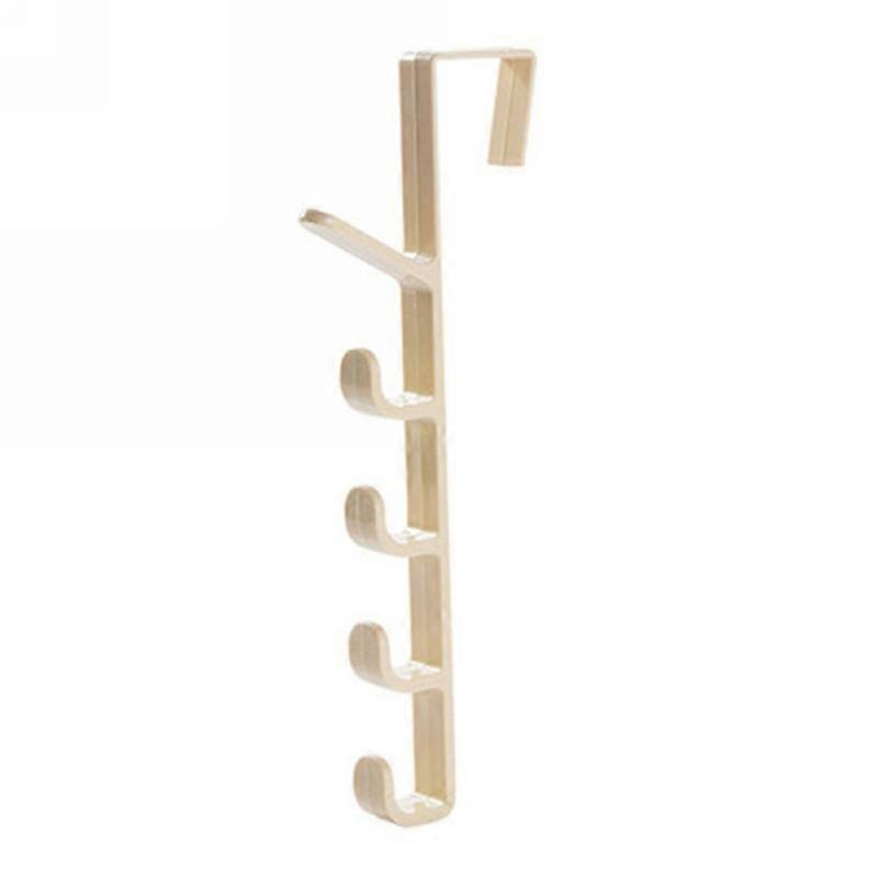 Multifunctional Door Back Hanger Hook Clothes Storage Holder Towel Hanging Rack KAESI