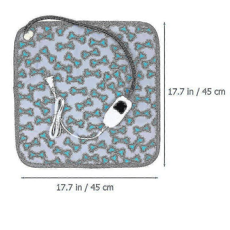 Pet Electric Heating Blanket Adjustable Temperature Heating Pads With Us Plug_c