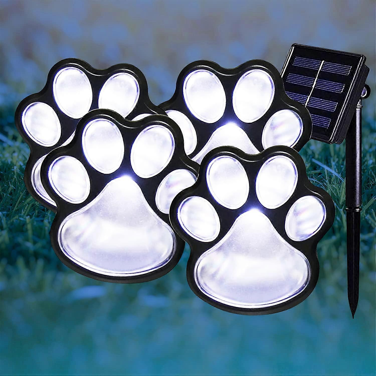 Paw Print Solar Outdoor Light, Solar