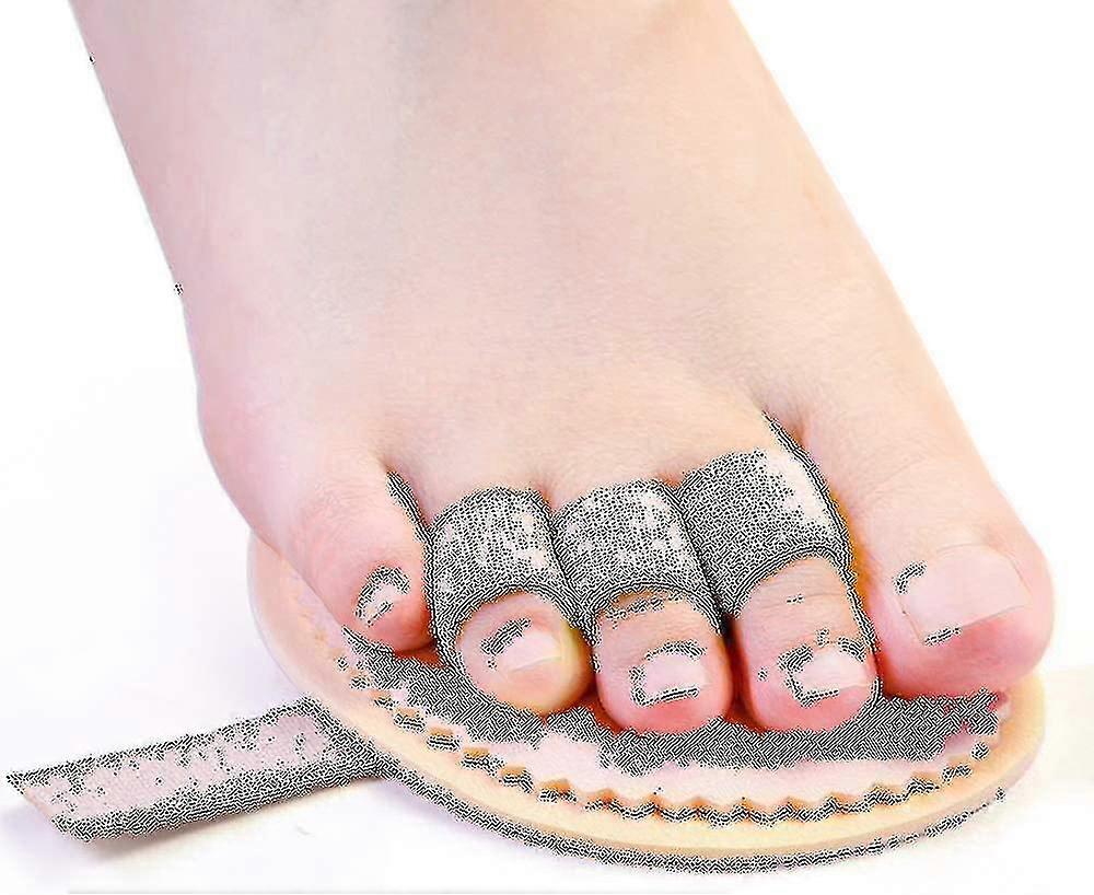 Toe Straightener Hammer Toes Corrector Pack Of 2 (3 Holes) For Claw Toe Mallet Toe Contracted Toe And Cured Toe Hammer Toe Splint -