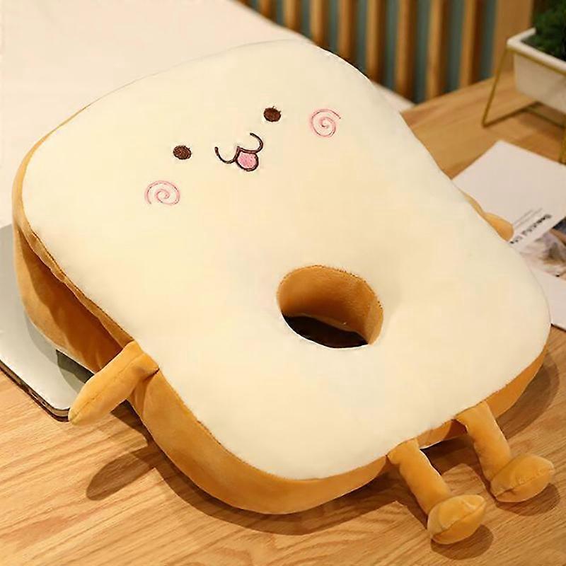 EVAGO Simulation Bread Pillow For Winter Toast Pillow Funny Toy Pillows Small Cute Stuffed Plush Sofa Pillow