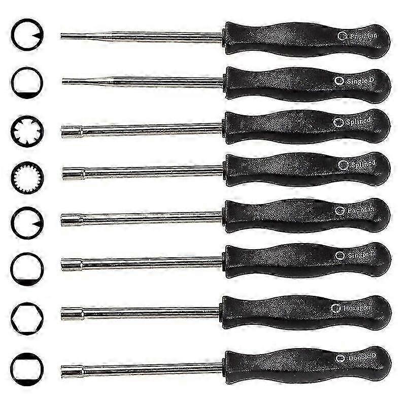 8 Different Carburetor Screwdrivers, Carburetor Adjustment Tool Set Carburetor(-A1