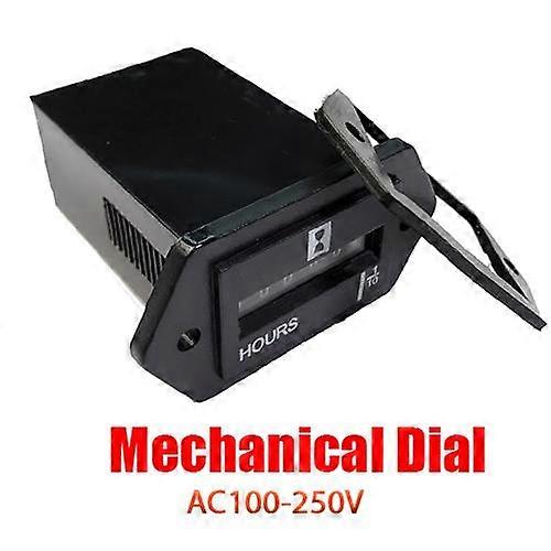 Square Mechanical Hour Meter Timer for Electro Generator Engine Excavator Tractor~27617