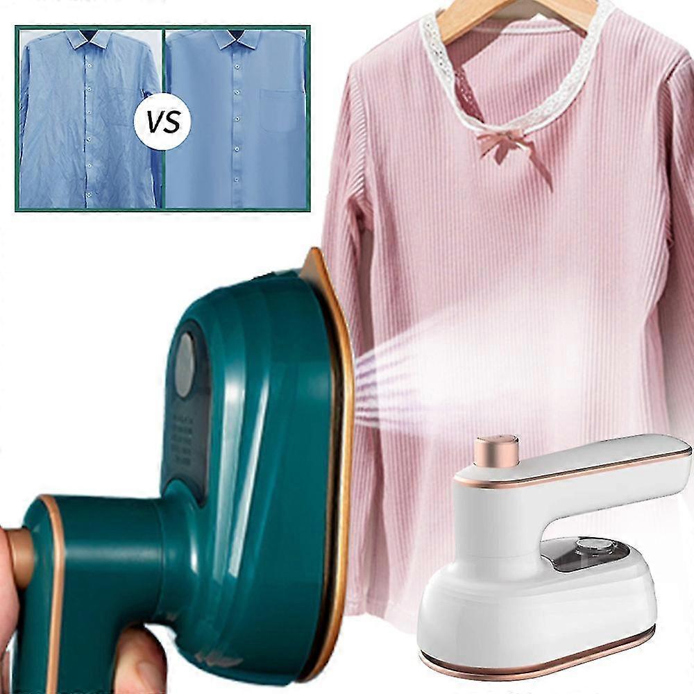 Tragbares Bügeleisen, Mini-Dampfbügeleisen, zusammenklappbarer Reisedampfer, Bügelmaschine unterstützen das Nass- und Trockenbügeln zu Hause und au...