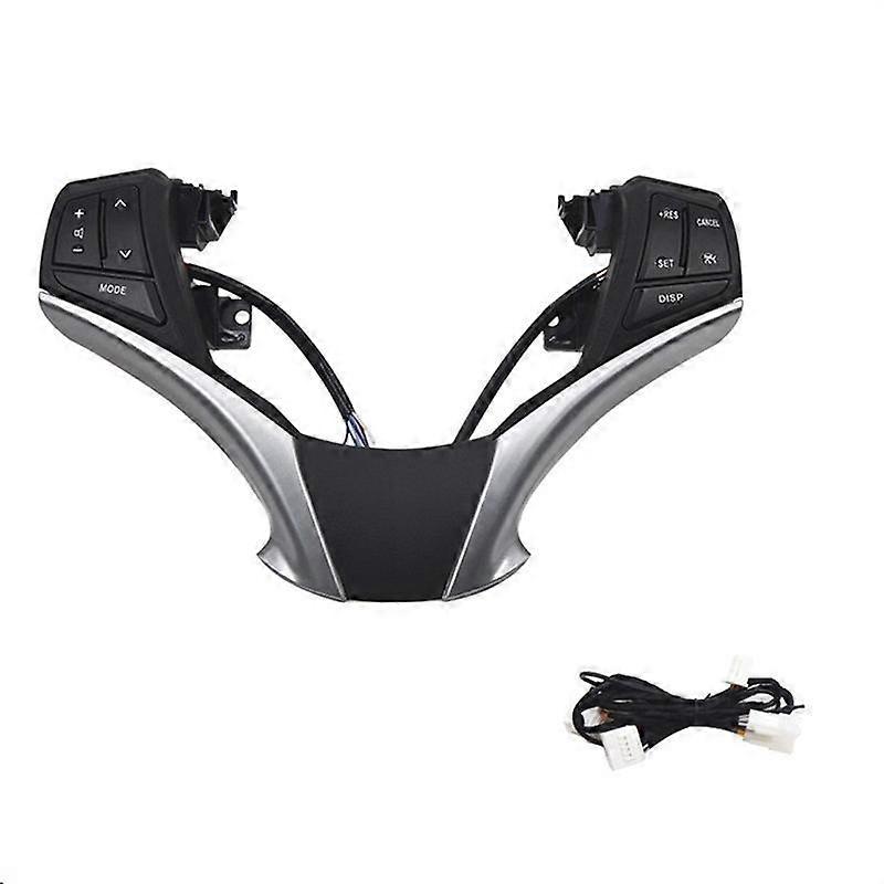 Cruise Control Switch Steering Wheel Multimedia Audio Button for Yaris Vios 2013-2016 84250-0D120 with Harness