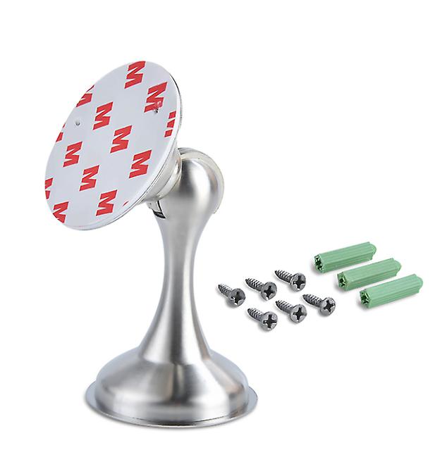 Magnetischer Türstopper Farbe silber